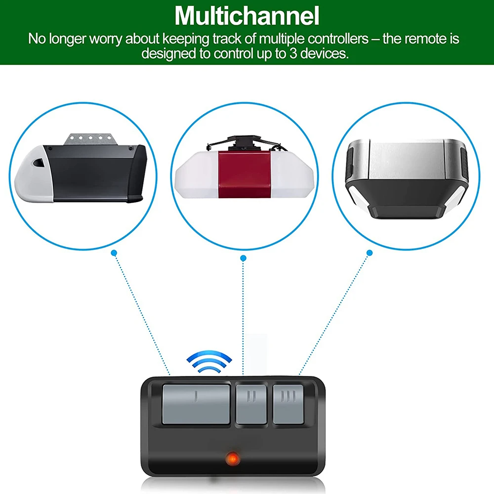 Dual LiftMaster Garage Opener Remotes 893LM 953EV-P2