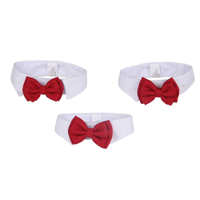 Crimson Butterfly Pet Tie