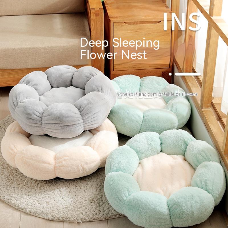 Floral Soft Pet Nest
