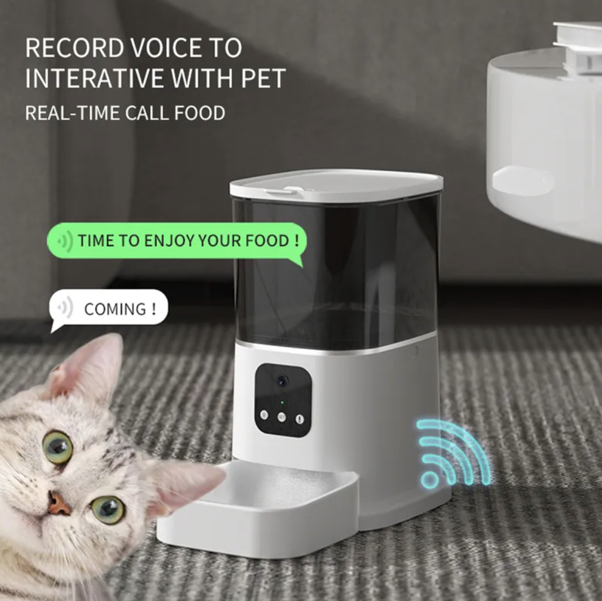 SmartFeed Voice-Enabled Pet Feeder